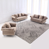 Moderner eleganter Plüschstoff SoFa