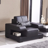 Modernes Leder-Wohnmöbel-Sofa mit Stauraum