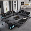 Moderne Leisure Lounge Suite Ledersofa-Set