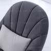 Wohnzimmermöbel Chesterfield Stoffsofa mit Holzrahmen