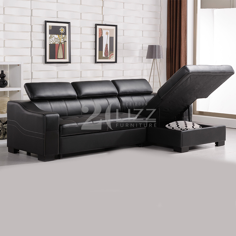 Modernes Wohnzimmersofa mit ausziehbarem Bett