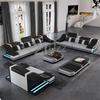 Moderne Leisure Lounge Suite Ledersofa-Set